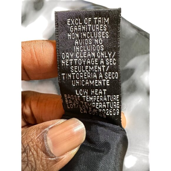 JS Collections Petite Black A-Line Maxi Skirt Size 6 Witchy Goth Halloween READ - Picture 8 of 11